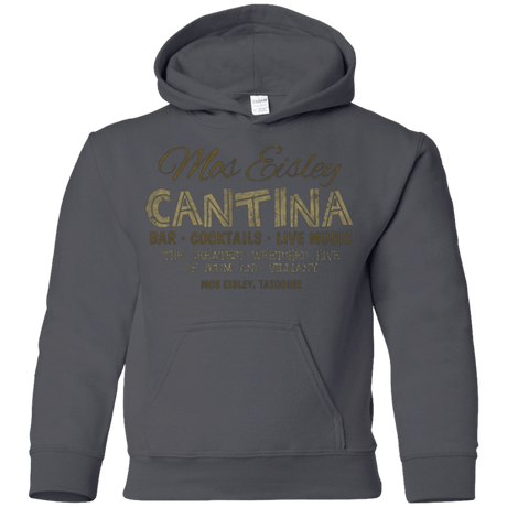 Sweatshirts Charcoal / YS Mos Eisley Cantina Youth Hoodie