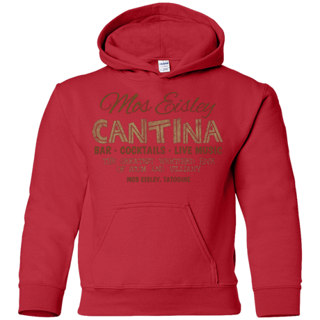 Sweatshirts Red / YS Mos Eisley Cantina Youth Hoodie