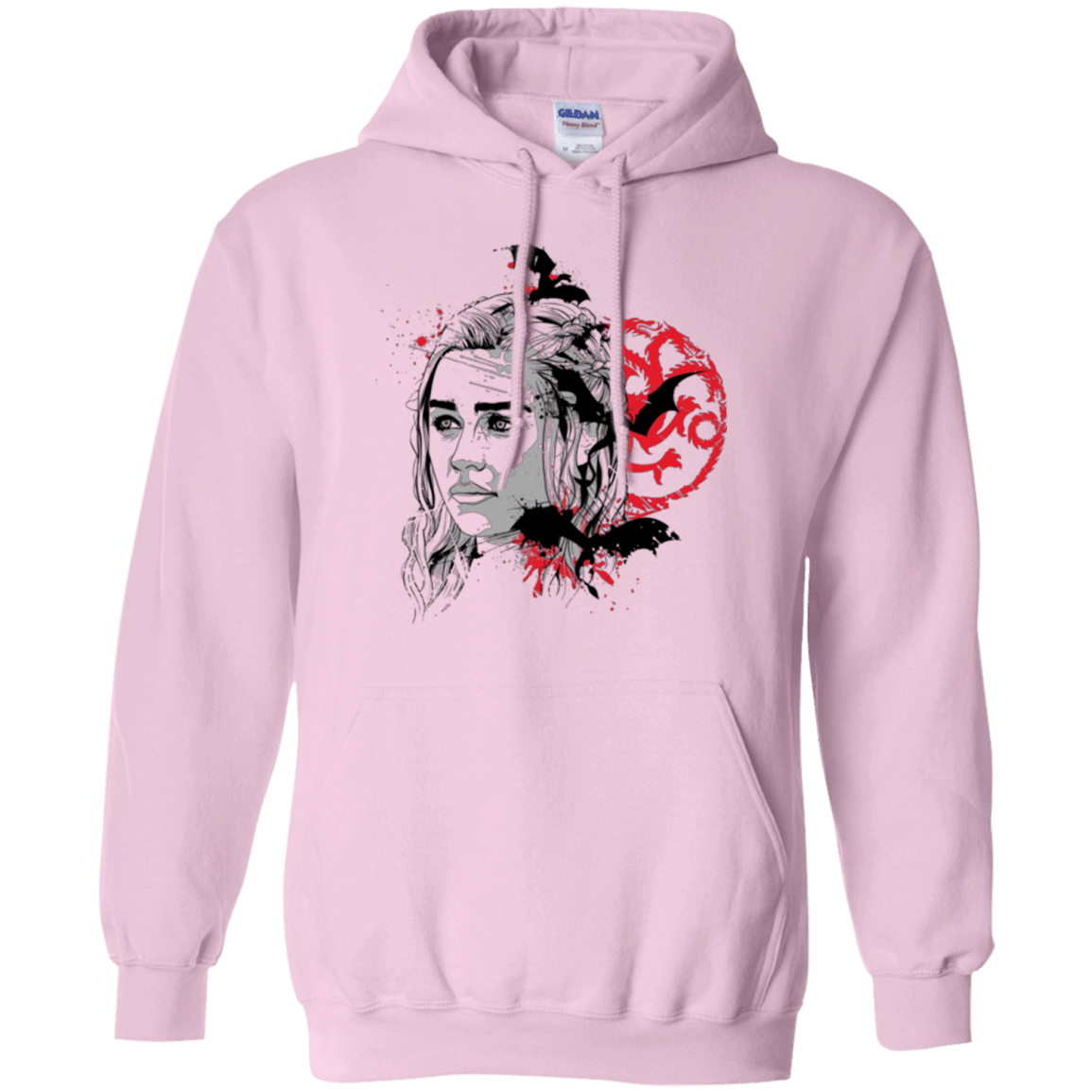 Sweatshirts Light Pink / Small MOTHER OF DRAGONS (1) Pullover Hoodie