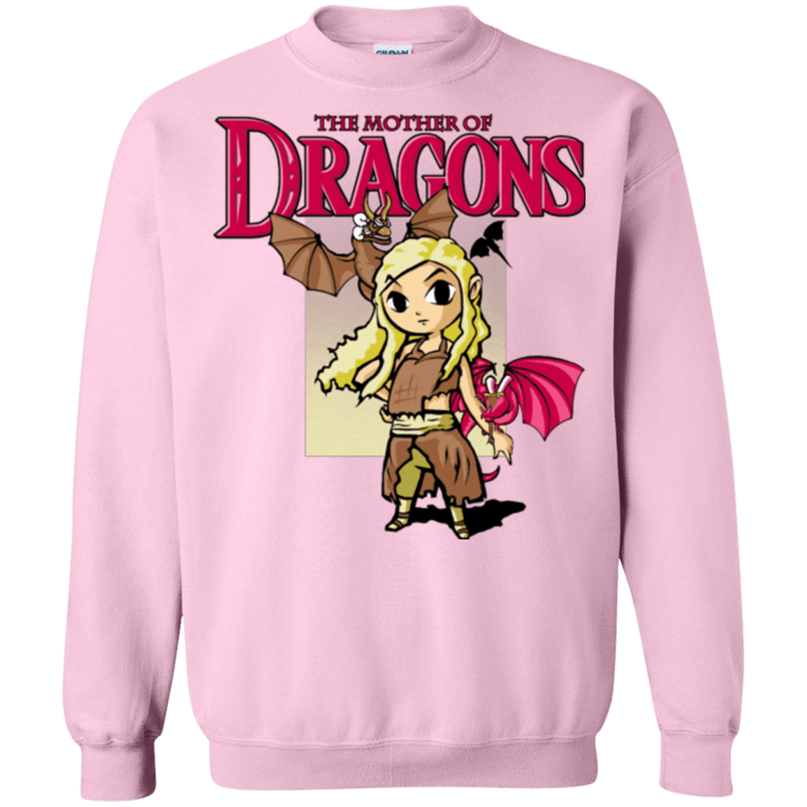 Sweatshirts Light Pink / Small Mother of Dragons Crewneck Sweatshirt