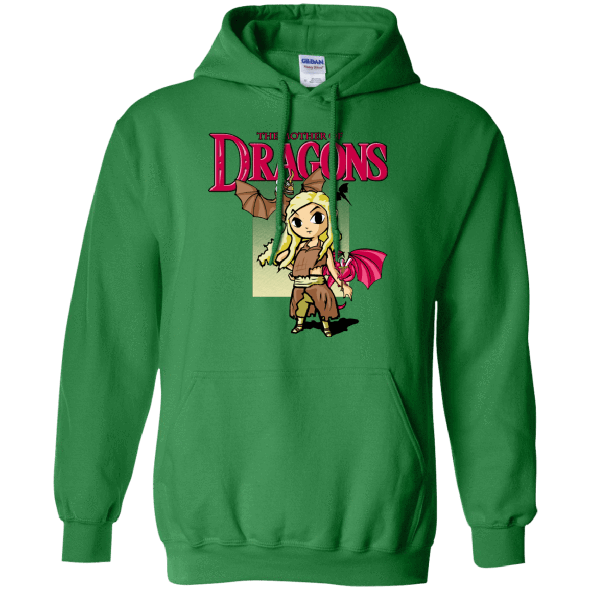 Sweatshirts Irish Green / Small Mother of Dragons Pullover Hoodie