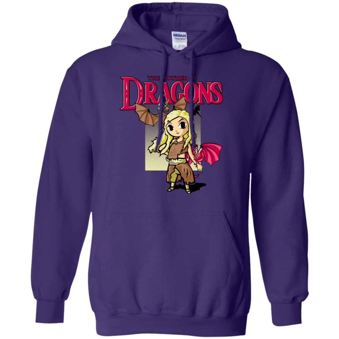 Sweatshirts Purple / Small Mother of Dragons Pullover Hoodie