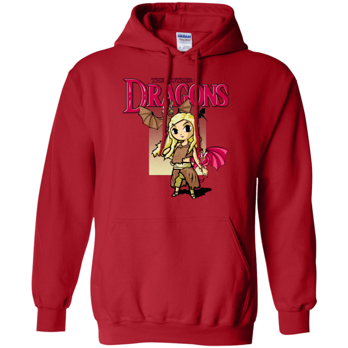 Sweatshirts Red / Small Mother of Dragons Pullover Hoodie