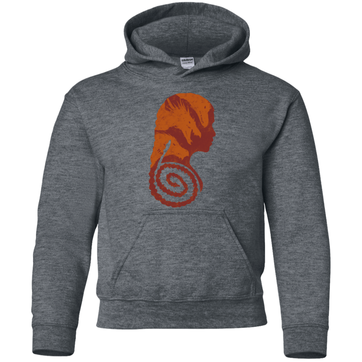 Sweatshirts Dark Heather / YS Mother of Dragons Youth Hoodie