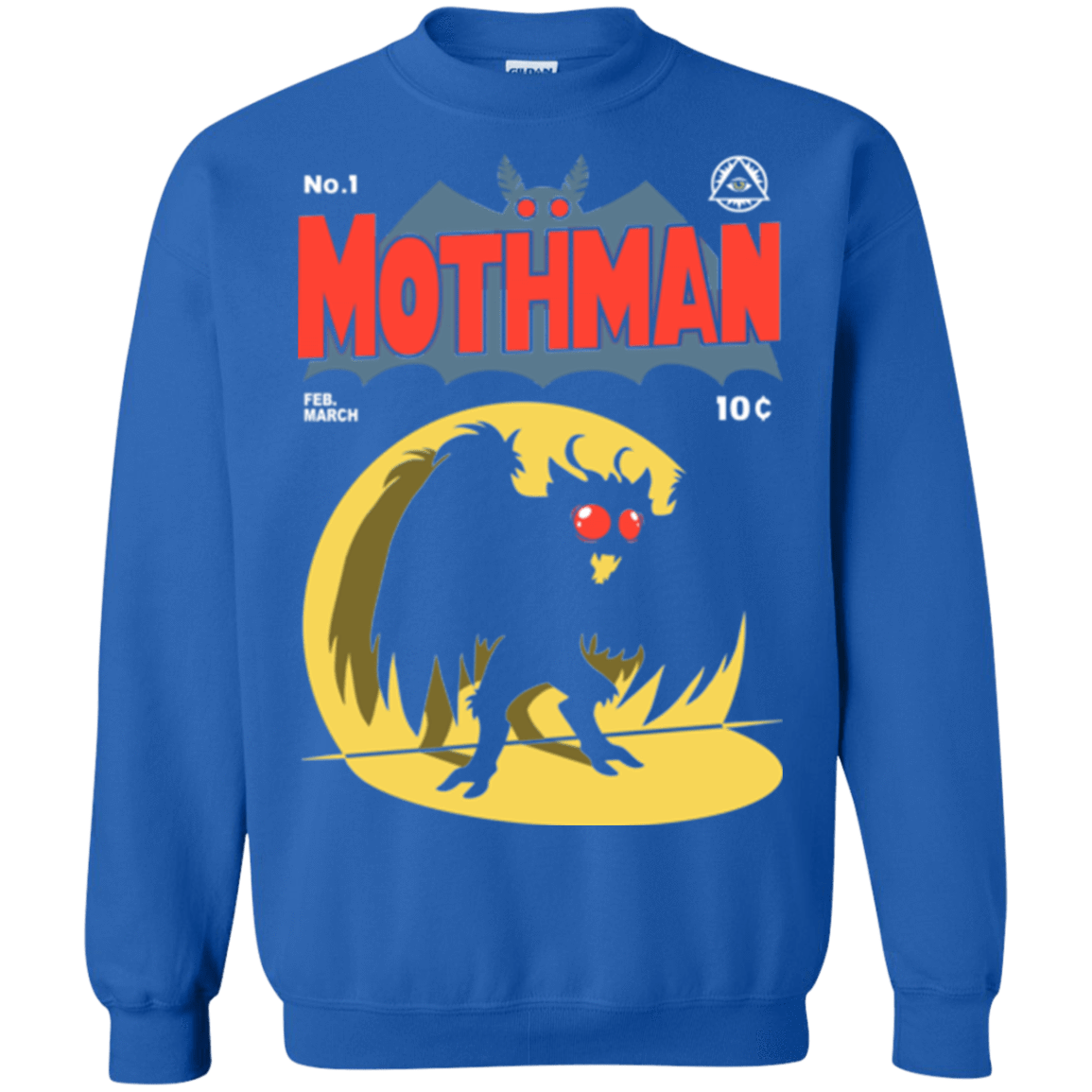 Sweatshirts Royal / Small Mothman Crewneck Sweatshirt