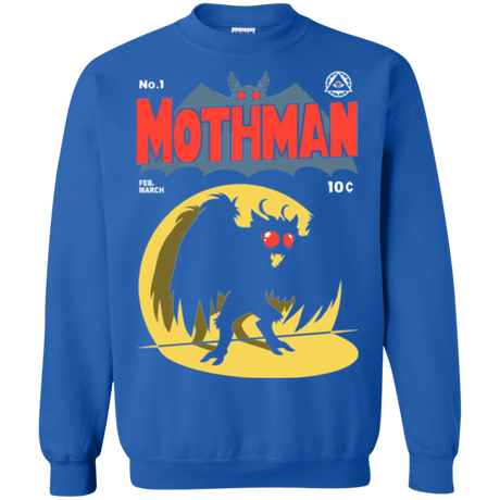 Sweatshirts Royal / Small Mothman Crewneck Sweatshirt