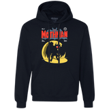 Sweatshirts Navy / Small Mothman Premium Fleece Hoodie