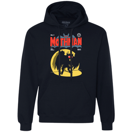 Sweatshirts Navy / Small Mothman Premium Fleece Hoodie