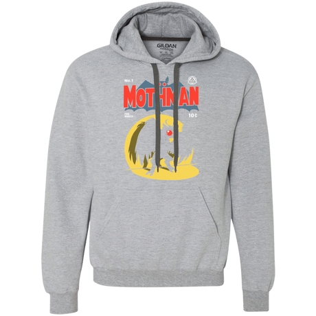 Sweatshirts Sport Grey / Small Mothman Premium Fleece Hoodie