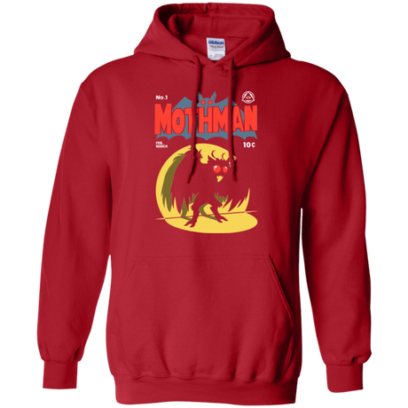 Sweatshirts Red / Small Mothman Pullover Hoodie