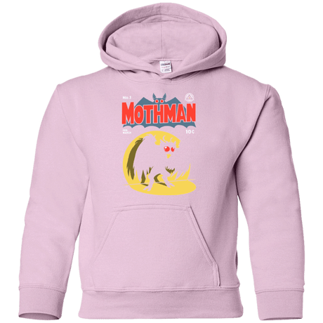 Sweatshirts Light Pink / YS Mothman Youth Hoodie