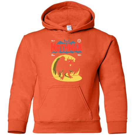 Sweatshirts Orange / YS Mothman Youth Hoodie