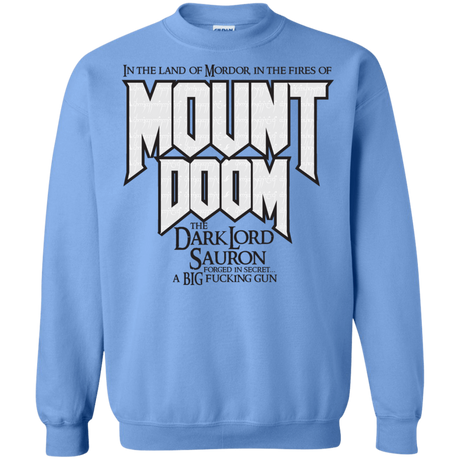 Sweatshirts Carolina Blue / S Mount DOOM Crewneck Sweatshirt