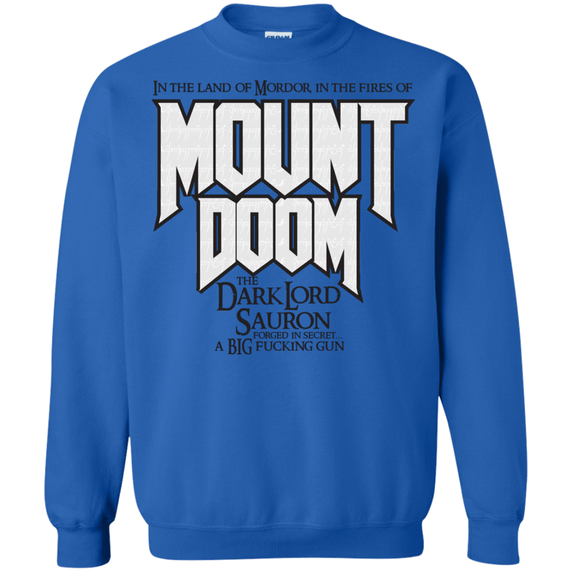 Sweatshirts Royal / S Mount DOOM Crewneck Sweatshirt