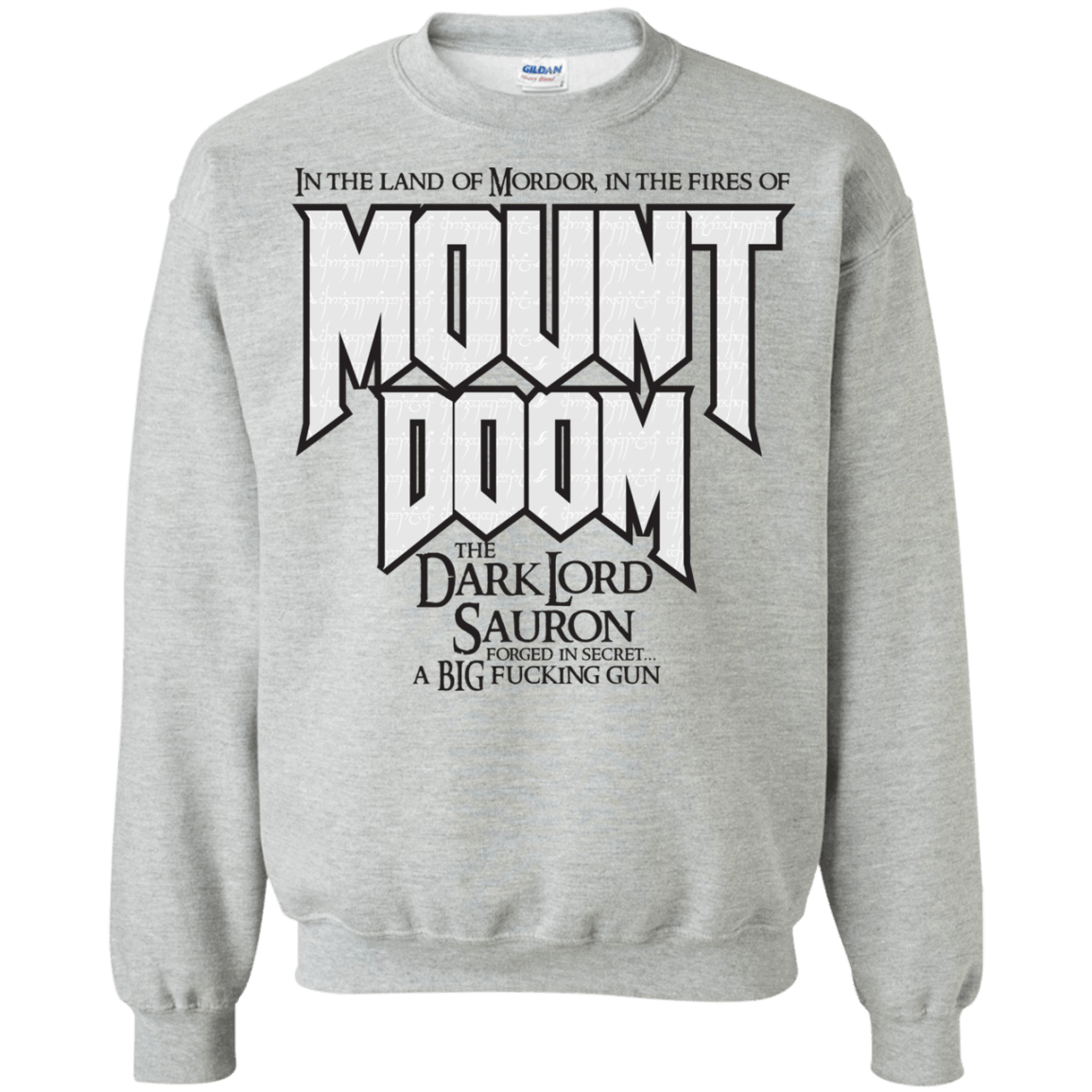 Sweatshirts Sport Grey / S Mount DOOM Crewneck Sweatshirt