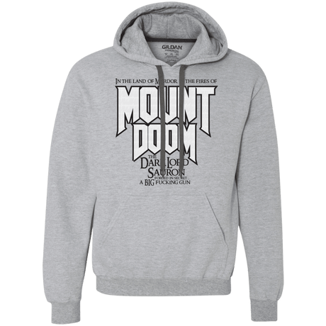 Sweatshirts Sport Grey / S Mount DOOM Premium Fleece Hoodie
