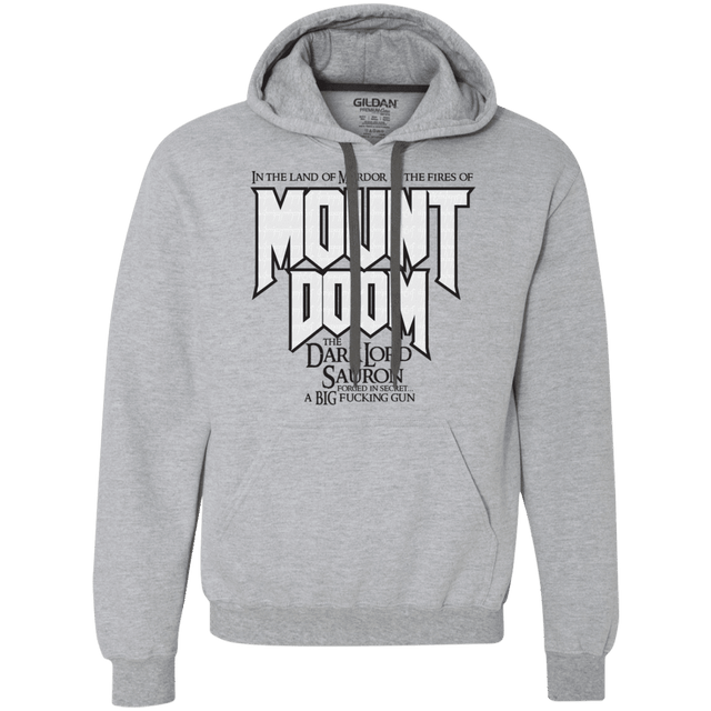 Sweatshirts Sport Grey / S Mount DOOM Premium Fleece Hoodie