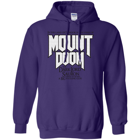 Sweatshirts Purple / S Mount DOOM Pullover Hoodie