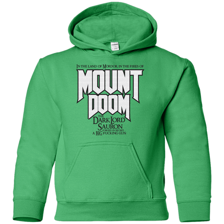 Sweatshirts Irish Green / YS Mount DOOM Youth Hoodie