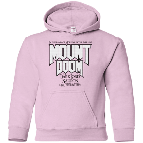 Sweatshirts Light Pink / YS Mount DOOM Youth Hoodie