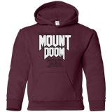 Sweatshirts Maroon / YS Mount DOOM Youth Hoodie