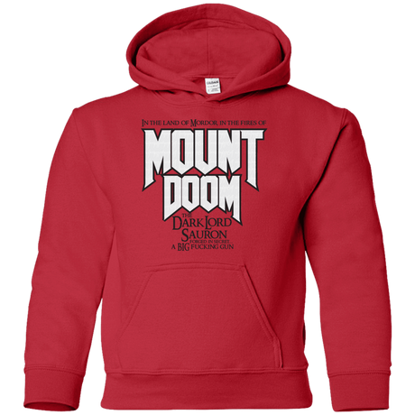 Sweatshirts Red / YS Mount DOOM Youth Hoodie