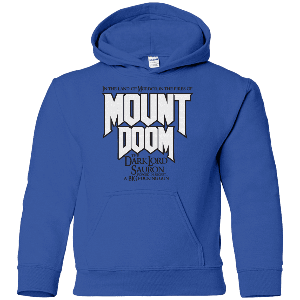 Sweatshirts Royal / YS Mount DOOM Youth Hoodie