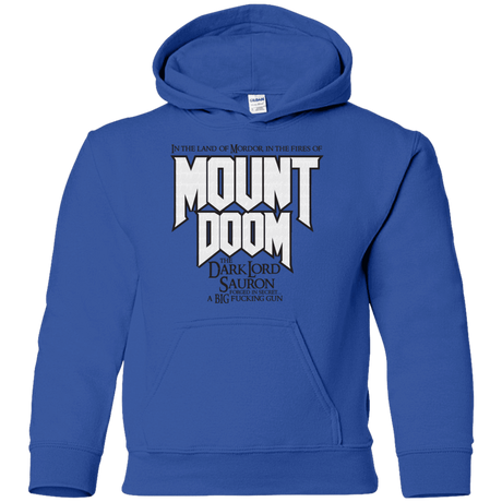 Sweatshirts Royal / YS Mount DOOM Youth Hoodie
