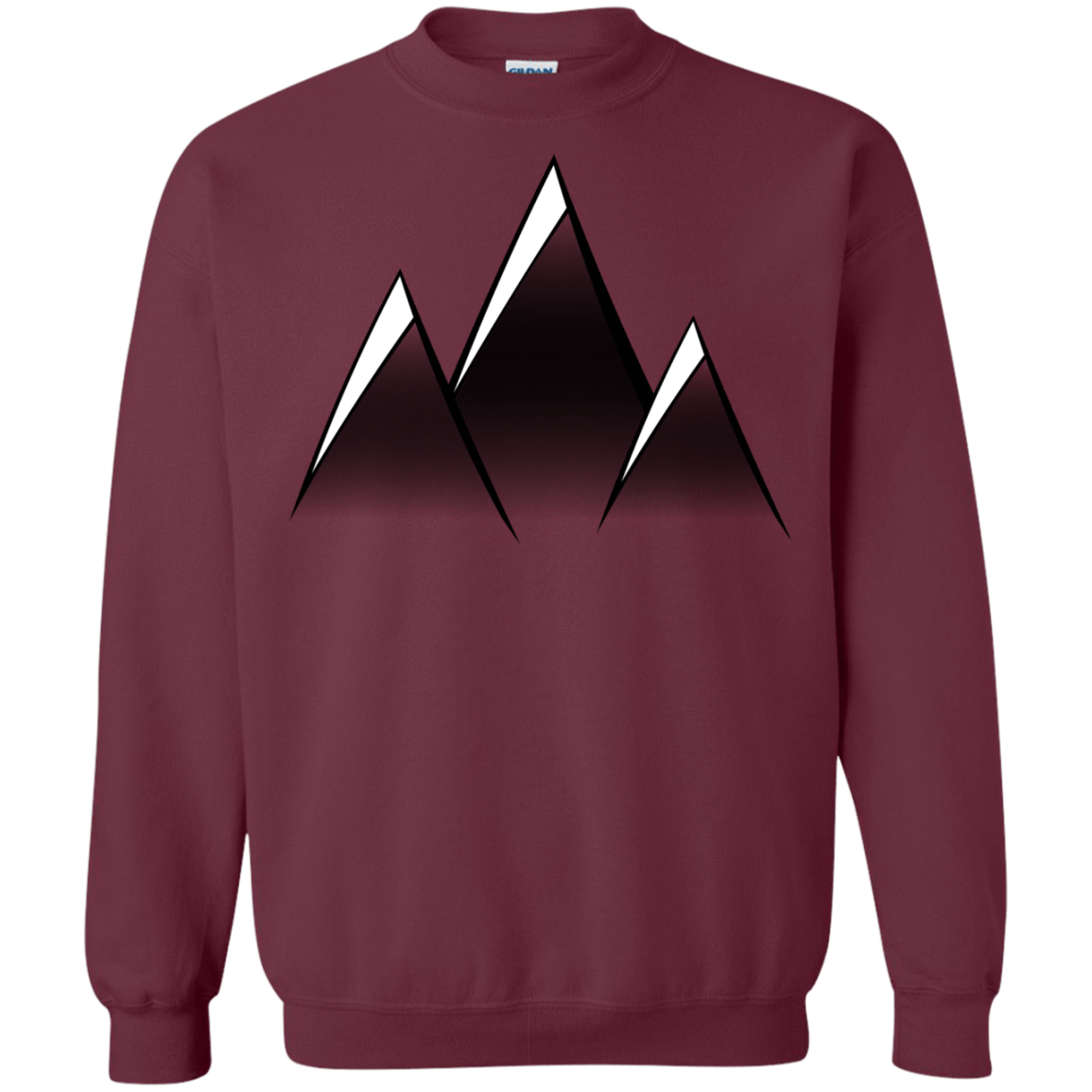 Sweatshirts Maroon / S Mountain Blades Crewneck Sweatshirt