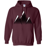 Sweatshirts Maroon / S Mountain Blades Pullover Hoodie