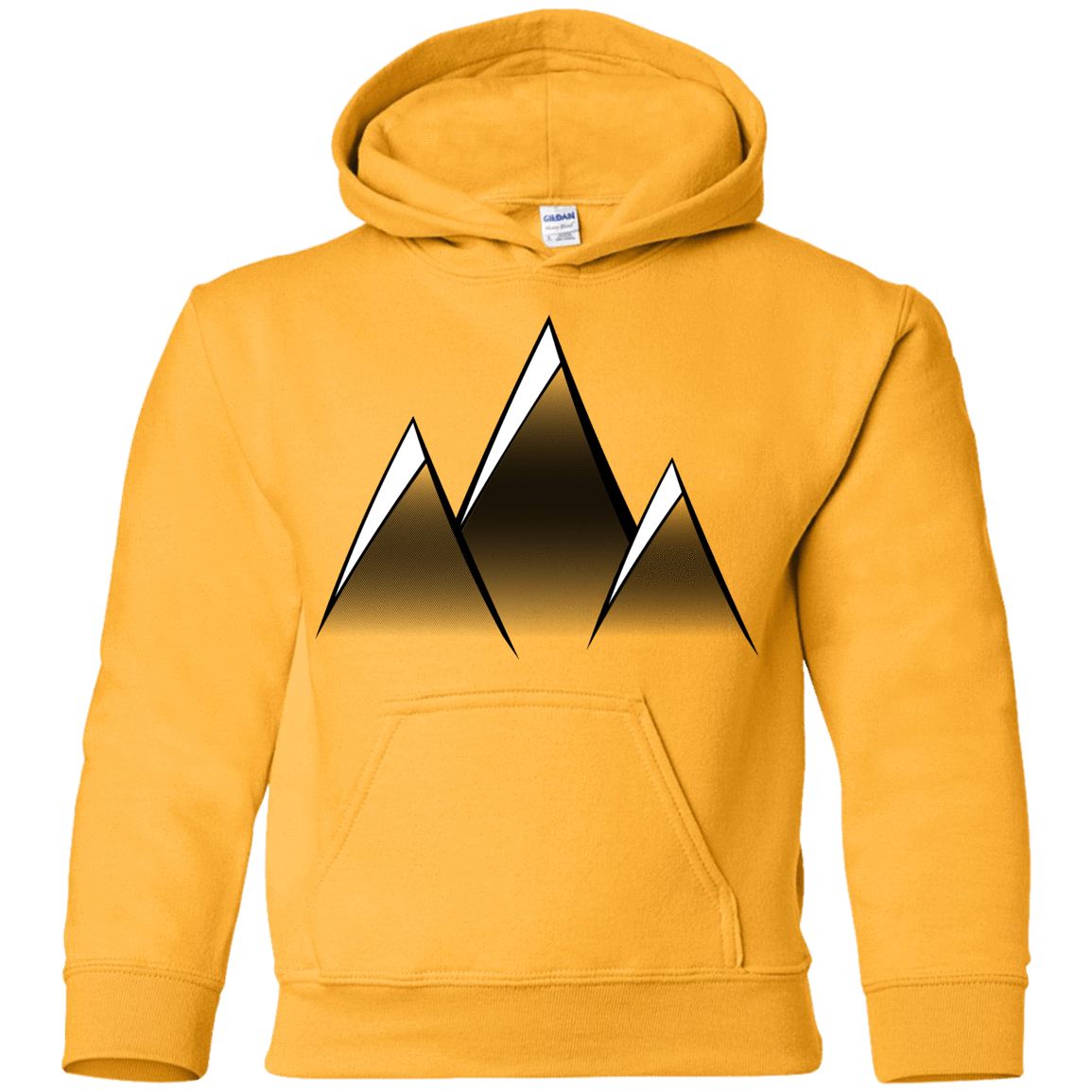 Sweatshirts Gold / YS Mountain Blades Youth Hoodie