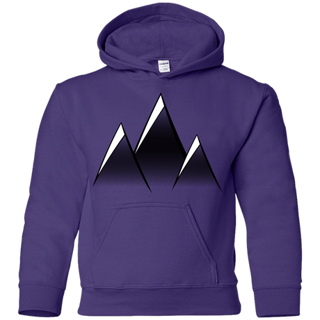 Sweatshirts Purple / YS Mountain Blades Youth Hoodie