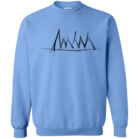 Sweatshirts Carolina Blue / S Mountain Brush Strokes Crewneck Sweatshirt