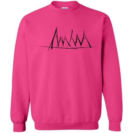 Sweatshirts Heliconia / S Mountain Brush Strokes Crewneck Sweatshirt