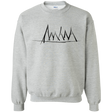 Sweatshirts Sport Grey / S Mountain Brush Strokes Crewneck Sweatshirt