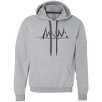 Sweatshirts Sport Grey / S Mountain Brush Strokes Premium Fleece Hoodie