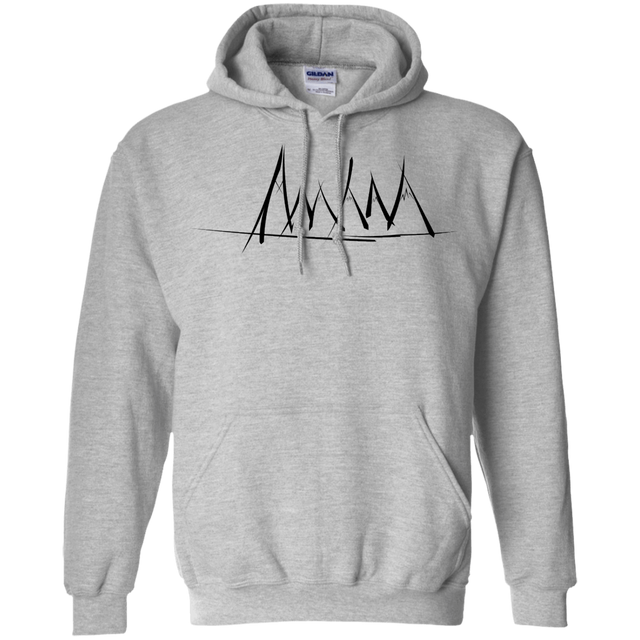 Sweatshirts Sport Grey / S Mountain Brush Strokes Pullover Hoodie