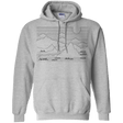 Sweatshirts Sport Grey / S Mountain Line Art Pullover Hoodie