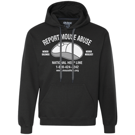 Sweatshirts Black / S Mouse Abuse Premium Fleece Hoodie