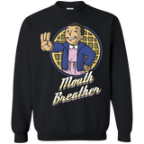 Sweatshirts Black / Small Mouth Breather Crewneck Sweatshirt