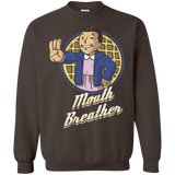 Sweatshirts Dark Chocolate / Small Mouth Breather Crewneck Sweatshirt