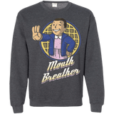 Sweatshirts Dark Heather / Small Mouth Breather Crewneck Sweatshirt