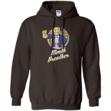 Sweatshirts Dark Chocolate / Small Mouth Breather Pullover Hoodie