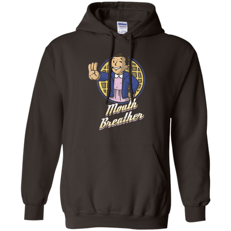 Sweatshirts Dark Chocolate / Small Mouth Breather Pullover Hoodie