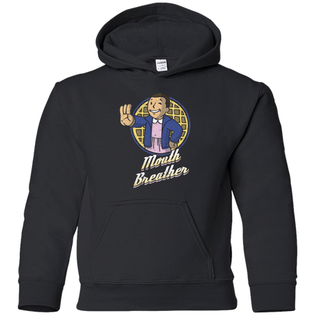 Sweatshirts Black / YS Mouth Breather Youth Hoodie