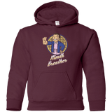Sweatshirts Maroon / YS Mouth Breather Youth Hoodie