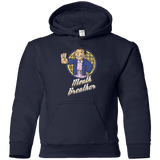 Sweatshirts Navy / YS Mouth Breather Youth Hoodie