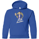 Sweatshirts Royal / YS Mouth Breather Youth Hoodie