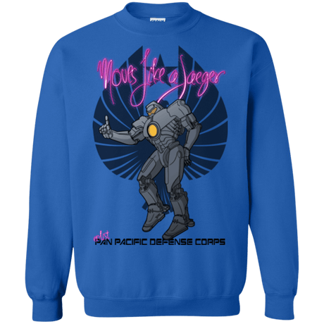 Sweatshirts Royal / Small Moves Like A Jaegger Crewneck Sweatshirt