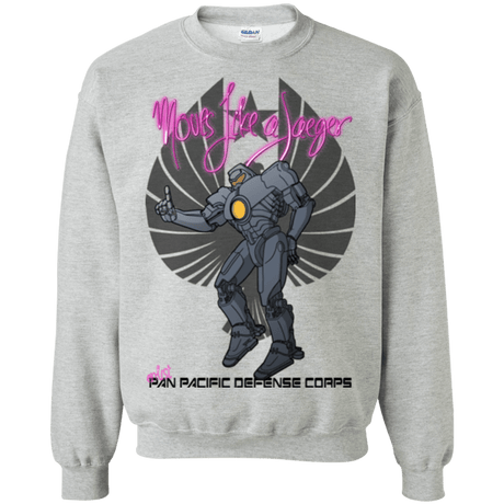 Sweatshirts Sport Grey / Small Moves Like A Jaegger Crewneck Sweatshirt